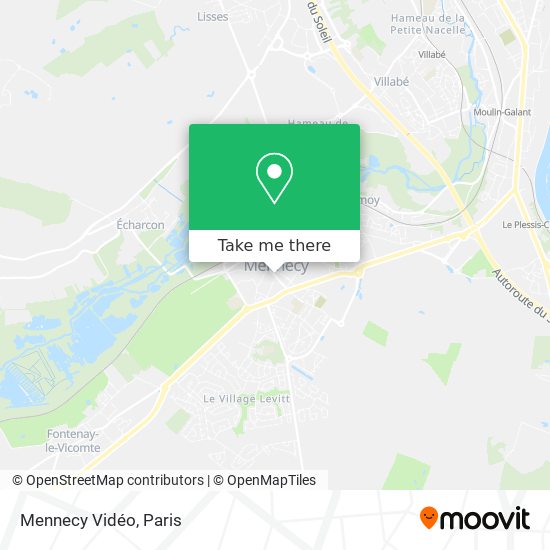 Mennecy Vidéo map