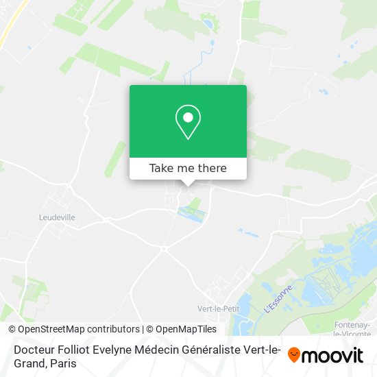 Docteur Folliot Evelyne Médecin Généraliste Vert-le-Grand map