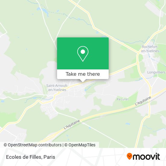 Ecoles de Filles map