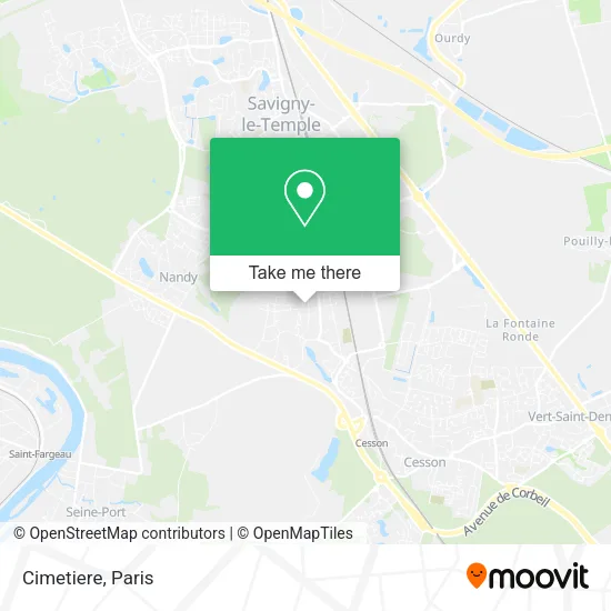 Cimetiere map