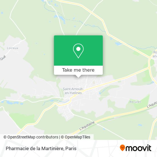 Pharmacie de la Martinière map