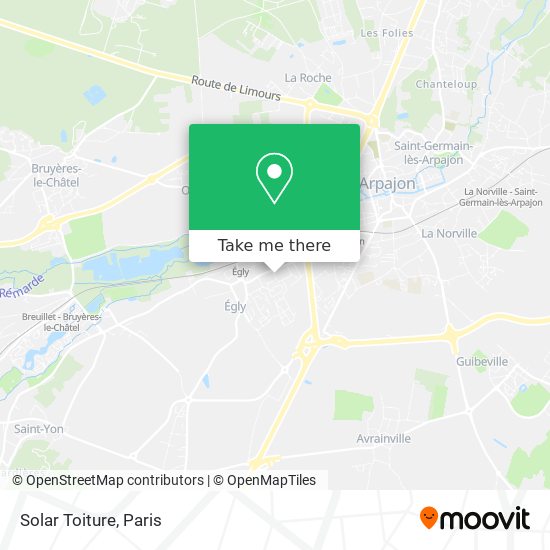Solar Toiture map