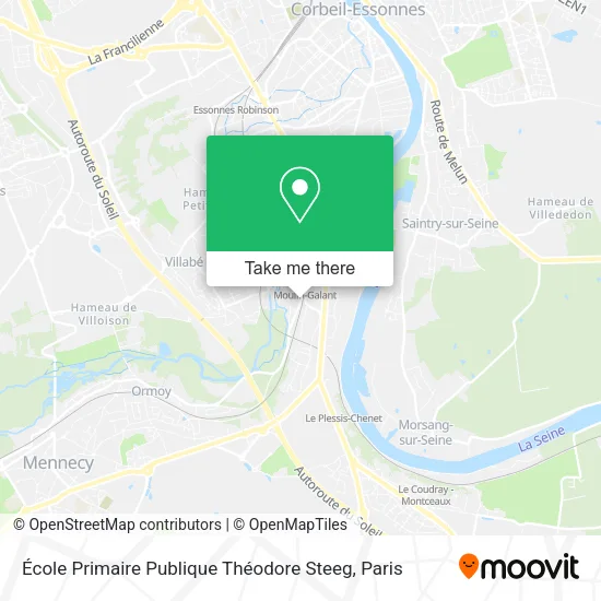 École Primaire Publique Théodore Steeg map