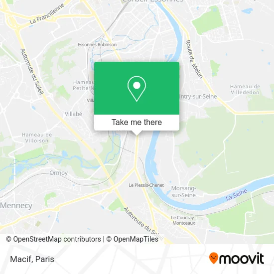 Macif map