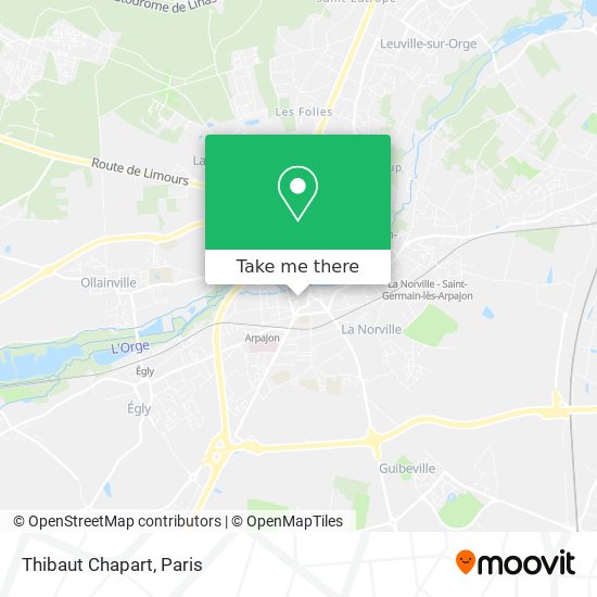 Thibaut Chapart map