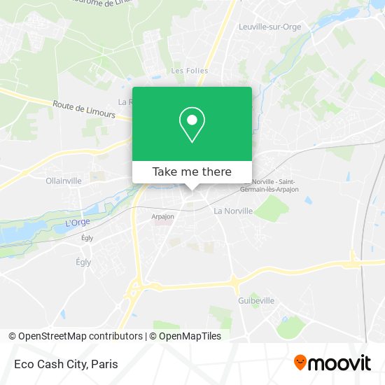 Eco Cash City map