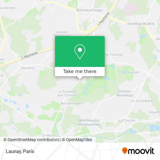 Launay map