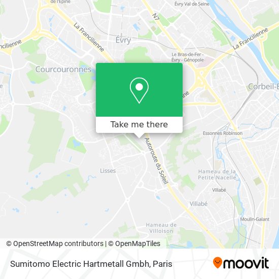 Sumitomo Electric Hartmetall Gmbh map