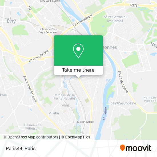 Paris44 map