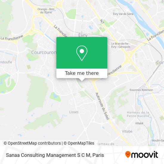 Sanaa Consulting Management S C M map