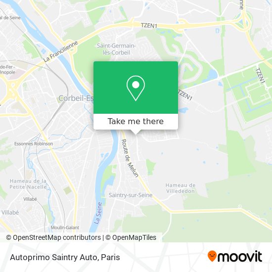 Autoprimo Saintry Auto map