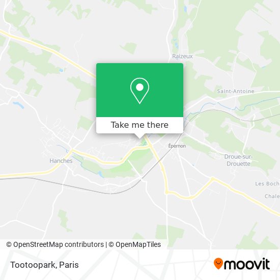 Tootoopark map