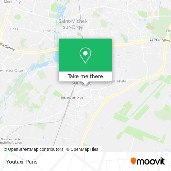 Youtaxi map