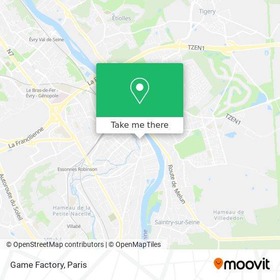 Game Factory map