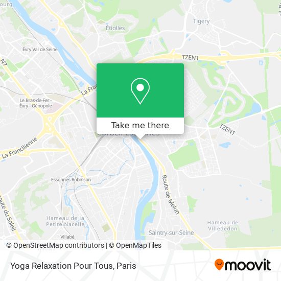 Yoga Relaxation Pour Tous map