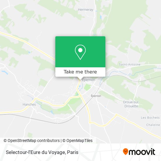 Selectour-l'Eure du Voyage map