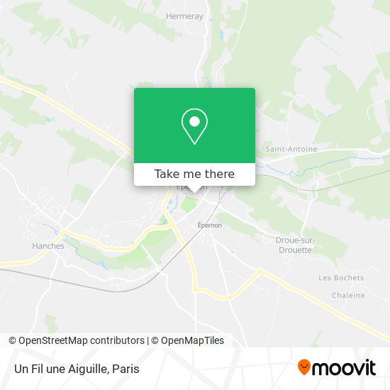 Un Fil une Aiguille map