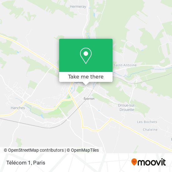 Télécom 1 map