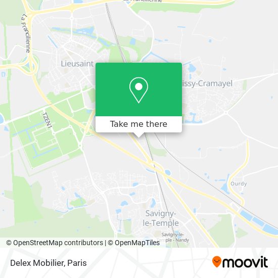 Delex Mobilier map