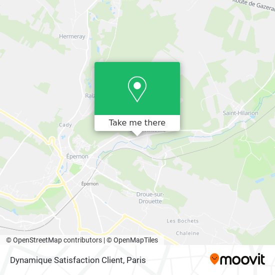 Mapa Dynamique Satisfaction Client