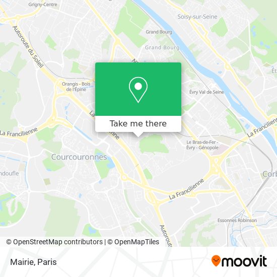 Mairie map