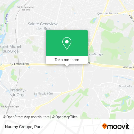 Naumy Groupe map