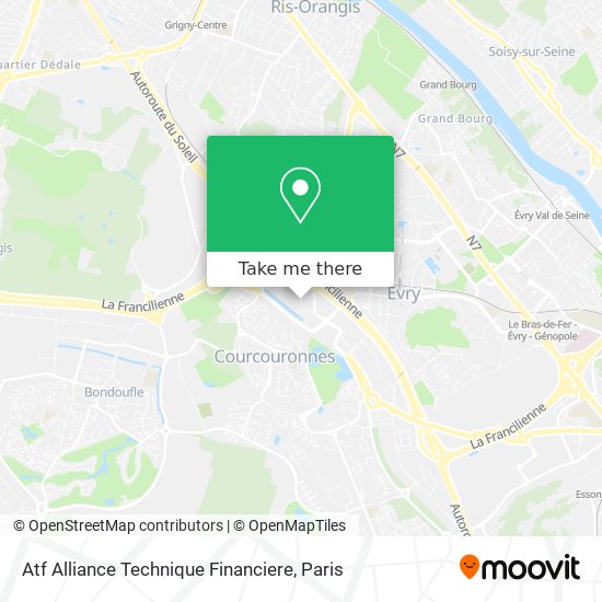 Atf Alliance Technique Financiere map