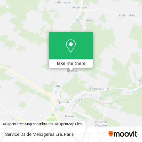 Mapa Service Daide Ménagères Ere