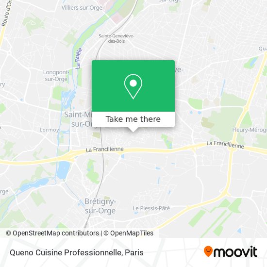 Queno Cuisine Professionnelle map