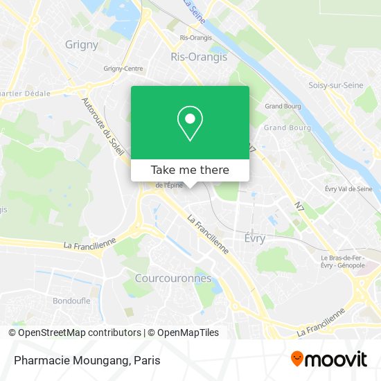 Pharmacie Moungang map