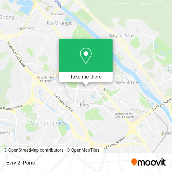 Evry 2 map