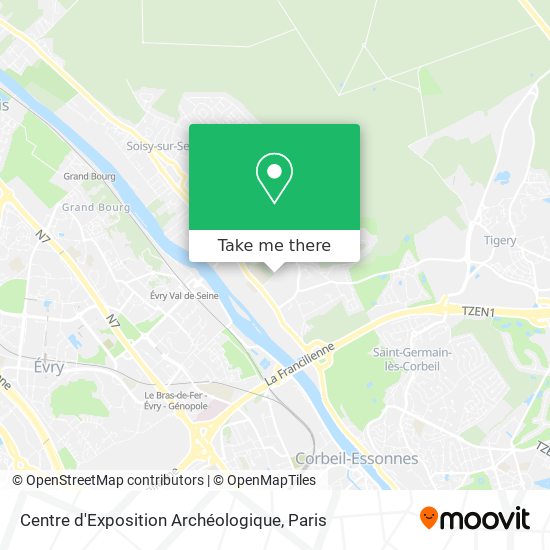 Centre d'Exposition Archéologique map
