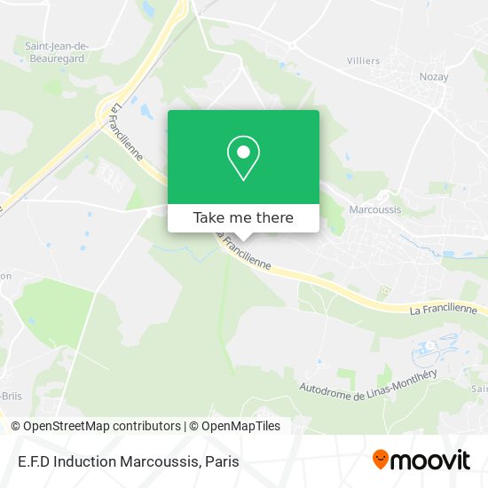 Mapa E.F.D Induction Marcoussis