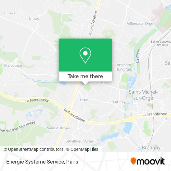 Mapa Energie Systeme Service