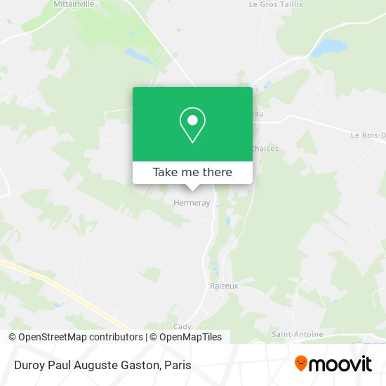 Duroy Paul Auguste Gaston map