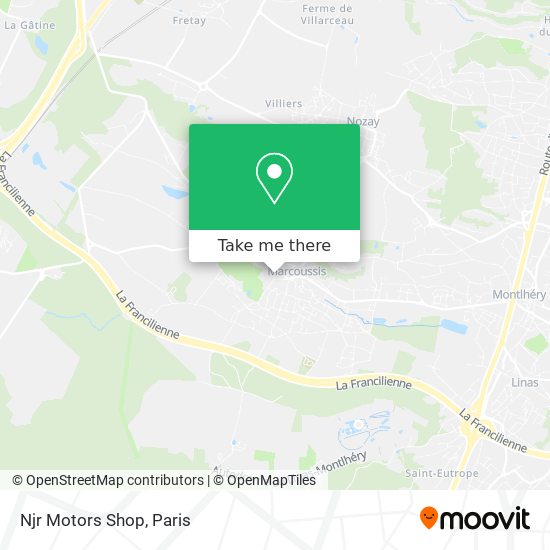 Mapa Njr Motors Shop