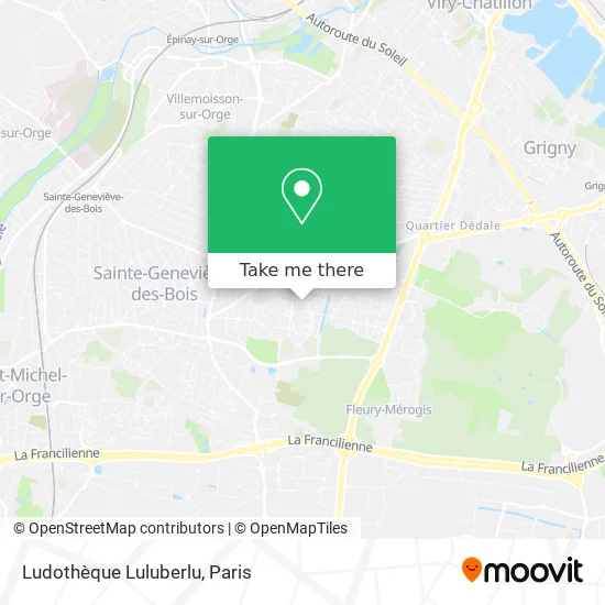 Ludothèque Luluberlu map