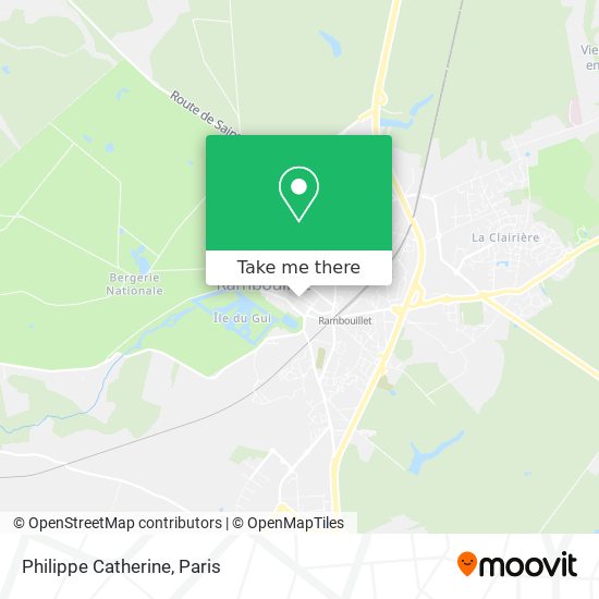 Philippe Catherine map