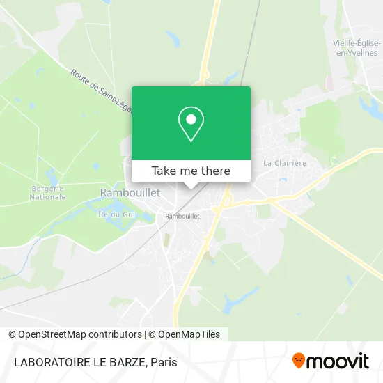 LABORATOIRE LE BARZE map