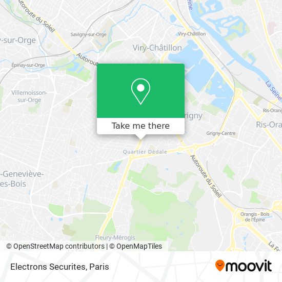 Electrons Securites map