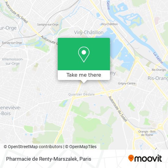 Pharmacie de Renty-Marszalek map
