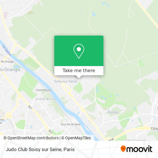 Judo Club Soisy sur Seine map