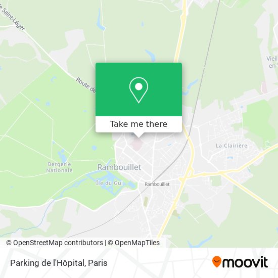 Parking de l'Hôpital map