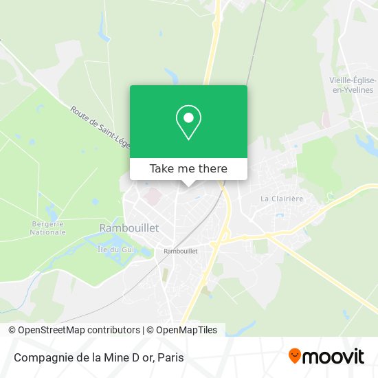 Compagnie de la Mine D or map