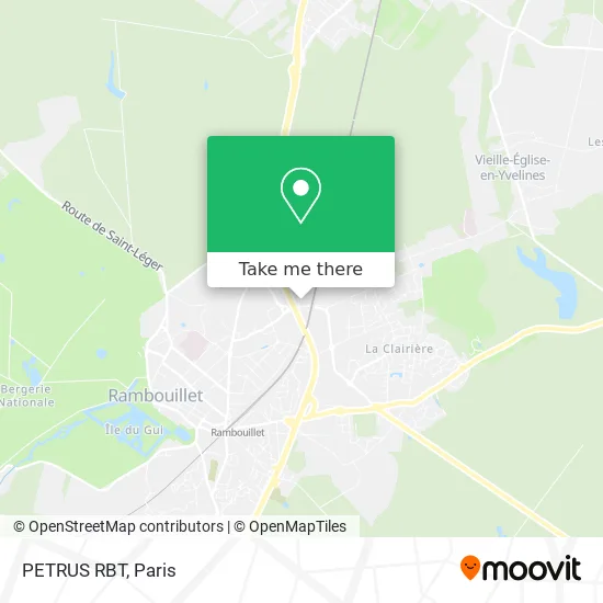 PETRUS RBT map