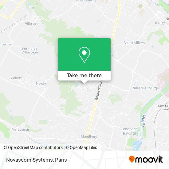 Mapa Novascom Systems