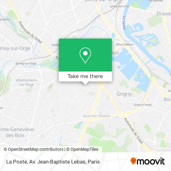 La Poste, Av. Jean-Baptiste Lebas map