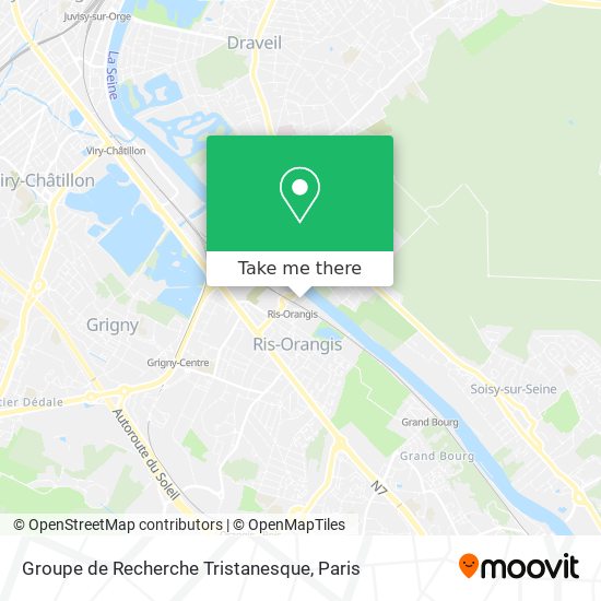 Mapa Groupe de Recherche Tristanesque