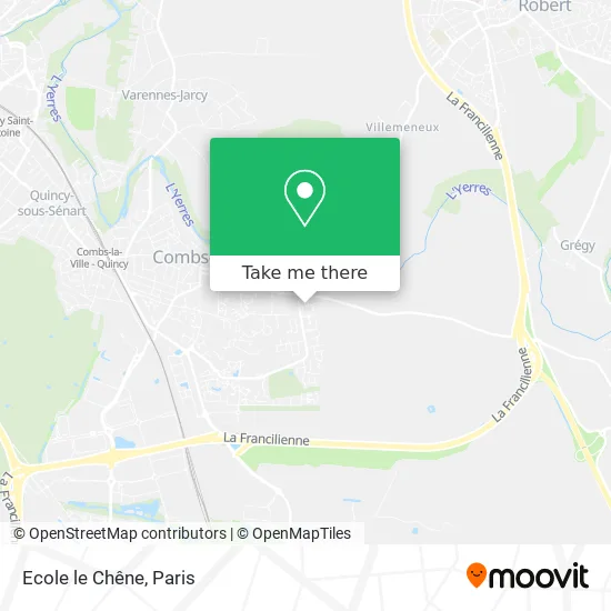 Ecole le Chêne map