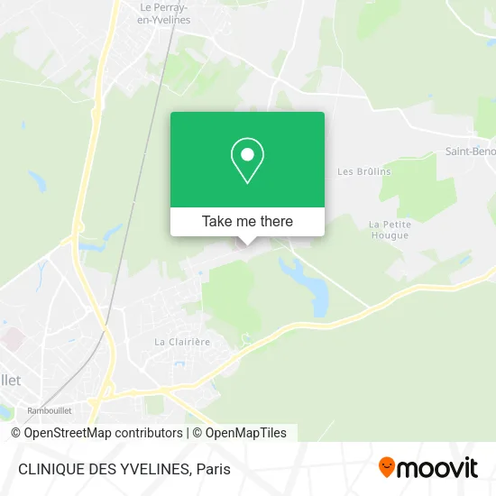 CLINIQUE DES YVELINES map